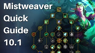 Mistweaver Monk M  Quick Guide 5 minutes or Less [upl. by Neala]