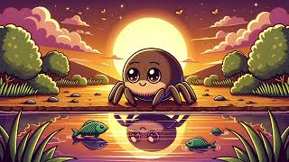 Anansi and the Clever Fish  Fun Animated Folktale for Kids  Moral Stories for Children [upl. by Mcquade]