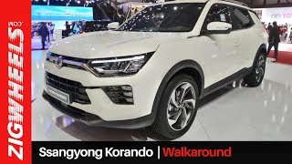 Ssangyong Korando Walkaround  XUV500 Replacement  ZigWheelscom [upl. by Jessica]