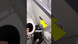 Strong Vacuum in Airplane Toilet 😲 [upl. by Neroc]