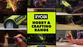 RYOBI HOBBY amp CRAFTING RANGE [upl. by Gibe]