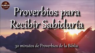 Proverbios para recibir sabiduría de parte de Dios  Biblia hablada  Bible audio [upl. by Strage]