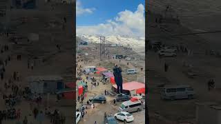 zip line babusar Top 🔝 explore live travel swatvelly lovesong mountains swat kalamvalley [upl. by Wixted]