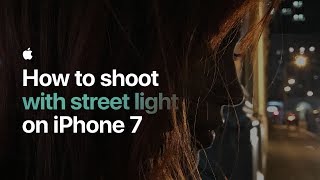 How to shoot with street light on iPhone 7 — Apple [upl. by Eednus]