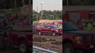 2019 Ford 67 powerstroke pulling at the laclede county fair Lebanon mo truckpull ford f350 [upl. by Felder]