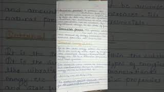 NCERT NOTES Class11 chemistry chapter5 thermodynamics [upl. by Nylleoj]