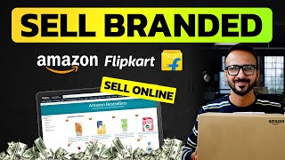 Sell Branded Products  Online Business on Amazon amp Flipkart  Ecommerce business  Amazon wholesale [upl. by Ahsoyem]