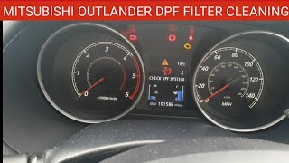 Mitsubishi Outlander DPF Cleaning Process How to Fix Mitsubishi Outlander Diesel Particulate Filter [upl. by Vinn]