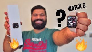 Apple Watch Series 5 Unboxing amp First Look  44mm Stainless Steel Gold Cellular  Its HOT🔥🔥🔥 [upl. by Aletta]