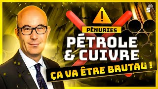 Prix du pétrole du cuivre  ça va être brutal [upl. by Hcirdeirf]