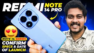 redmi note 14 series launch date in india 💯  redmi note 14 5g  note 14 pro amp pro plus 5g specs [upl. by Ardelia329]