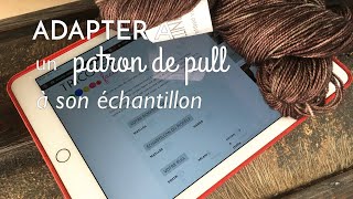 Comment choisir la bonne taille de pull à tricoter si léchantillon est différent [upl. by Sayce]