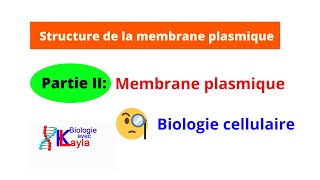 Membrane plasmique Structure et composition de la membrane plasmique [upl. by Latsyek]