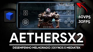 AetherSX2 PS2 Emulator  NOVO UPDATE MELHORIAS PARA EXYNOS E MEDIATEK GPU MALI  AetherSX2 Android [upl. by Ule]