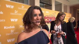 INTERVIEW Cote de Pablo on why she wanted to celebrate W [upl. by Ordway]