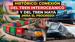 ¡Increíble Avances del Tren Interoceánico en México  Conexión con el Tren Maya [upl. by Llerrat]