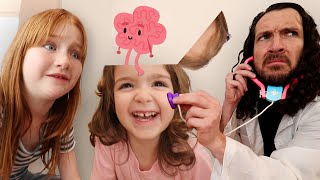 BRAiN GAME with Adley Navey amp Niko Finding Memories in JELLO a family 2023 Recap Movie by Dr Dad [upl. by Gillespie457]