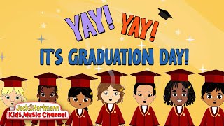 Yay Yay Its Graduation Day  Animated Version  Jack Hartmann [upl. by Cottrell]