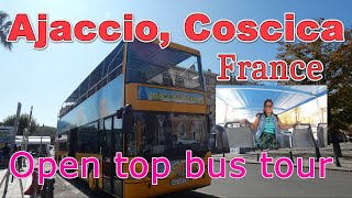 Ajaccio Sightseeing bus tour  Corsica France ajaccio france TrowelandTravel [upl. by Neillij]