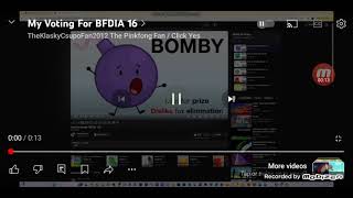 Your Voting is BFDIA 16  BFDI feature [upl. by Salvucci]