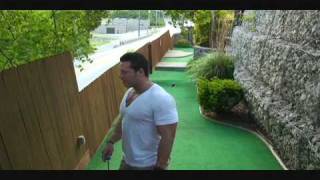 Fitness Models Diana Chaloux and Micah LaCerte Mini Golf Date Night [upl. by Airtemed]