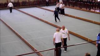 BOCCE  PIACENZA  2° GP Città di Piacenza  OLD FACSAL  19022017  Nazionale Coppia cat AB [upl. by Egoreg]