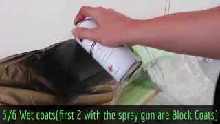 CarDipUK Panel Demonstration Aerosol amp Spray Gun [upl. by Alaek]