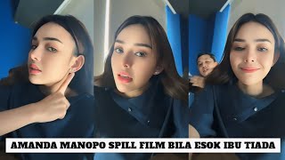 Amanda Manopo Spill Anting Diamond  Main di Film Bila Esok Ibu Tiada Ingat Sosok Mendiang Ibunda [upl. by Salocin]