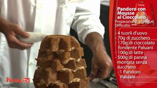 Le ricette  Pandoro con Mousse al Cioccolato [upl. by Tien]