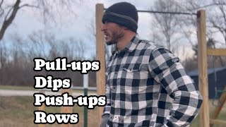 My Top 4 UPPER BODYWEIGHT exercises  Pullup Routine [upl. by Alram]