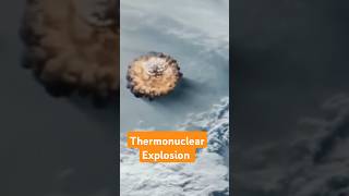 1000 Times More Powerful Then Hiroshima  Thermonuclear Explosion shorts shortvideo [upl. by Aneahs]