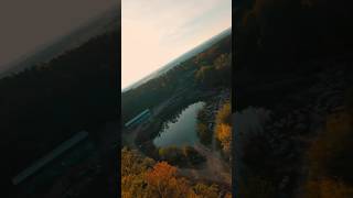 Cinematic Autumn Vibes  DJI Avata 2 FPV Flight in 43 ND8 shorts 4k drone [upl. by Richart]