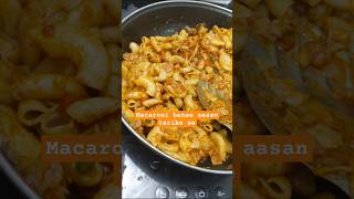 Macaroni banana hua itna aasan😱🥴 hadisshortscooking recipe food [upl. by Etnahsal514]