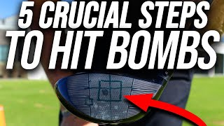 5 CRUCIAL STEPS TO HITTING BOMBS [upl. by Nylaehs397]