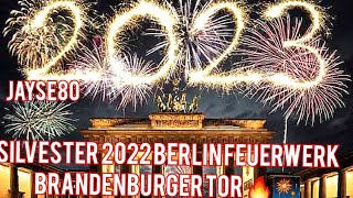 Berlin Silvester Feuerwerk Brandenburger Tor 💥🔥🎆🧨 [upl. by Kieffer]