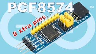 Practical Guide to PCF8574 Adding Extra Pins for Arduino [upl. by Dichy]