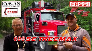 FULL REVIEW of the FASSI 600 SE TREEMAX Grapplesaw Crane [upl. by Ramalahs]