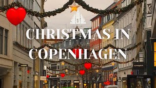 Christmas copenhagenChristmas Market 2023 julemarket denmark4k walking tour [upl. by Ayot591]