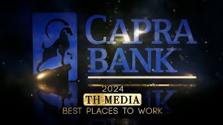 2024 Best Places to Work Capra Bank [upl. by Emina]