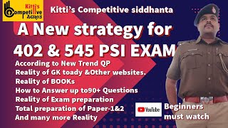 A New Strategy for 402amp 545 PSI ExamBeginners must watchksp psi motivation exam kpsc upsc [upl. by Effie]