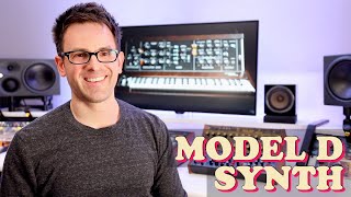 Behringer Model D Synthesizer 🎛️ Minimoog Tutorial Review and Walkthrough 📺 [upl. by Lilithe]