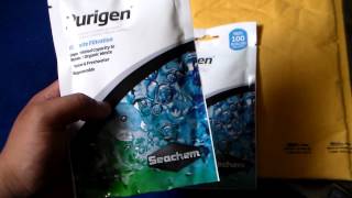 Unboxing Seachem Purigen [upl. by Pavyer]