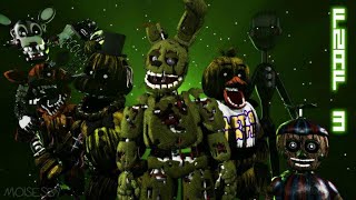 Five Nights at Freddys 3 Full Game Walkthrough  No Commentary [upl. by Olihs]