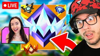 NEW UPDATE FORTNITE RANKED with MY GIRLFRIEND Season 3 [upl. by Bandeen953]