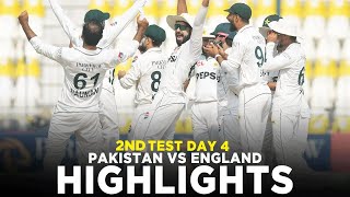 Full Highlights  Pakistan vs England  2nd Test Day 4 2024  PCB  M3G1K [upl. by Sivatnod]