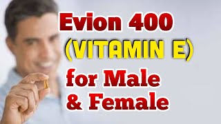 Evion 400 Vitamin E Capsules Uses male amp female [upl. by Negeam]