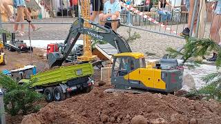 EVENTO DIMOSTRATIVO A CASTELLO DI FIEMME rc rcexcavator rcmodel [upl. by Garneau]