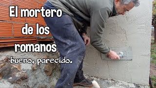 Enlucir Enfoscar pared SIN CEMENTO con CAL CENIZA y ARENA [upl. by Yerdna]