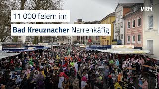 11000 Bad Kreuznacher feiern im NarrenkĂ¤fig [upl. by Eichman]