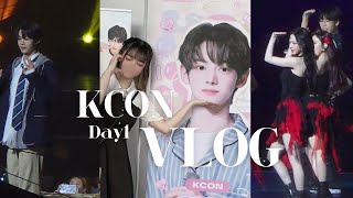 ♡ VLOG ♡ KCON HK 2024🌍｜跟Aespa和TWS的初次見面不太難（？）｜第一次看拼盤演唱會｜追星女的一日｜HK [upl. by Anwahs578]